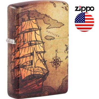 Зажигалка Zippo 49355 Pirate Ship Design