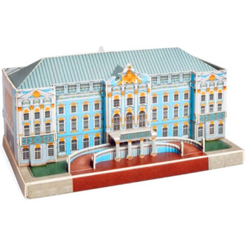 Сборная модель из картона "Екатерининский дворец" ( 12,5 х 8 х 6 )