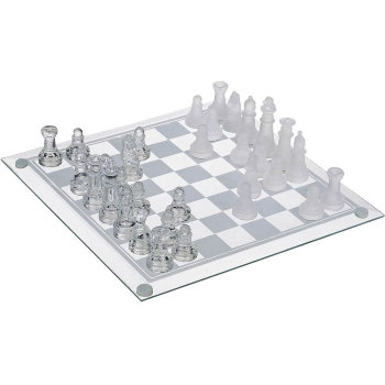Стеклянные шахматы (35 х 35 см)
