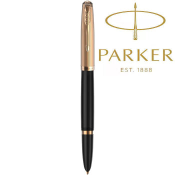 Перьевая ручка Parker 51 Premium Black GT