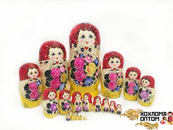 Семёновская матрёшка (20 мест, 37 см)