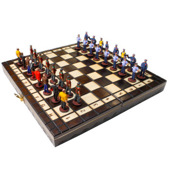 Подарочные шахматы "ГАИ" (29,5 х 29,5 х 2,5 см)