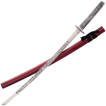 Самурайский меч катана "Масамоне" с резной рукоятью (104 см)