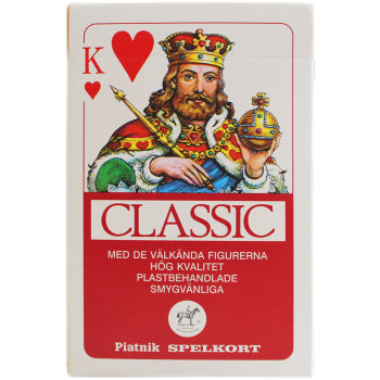 Игральные карты "Classic" в шведском стиле (Piatnik, Австрия, 55 карт)