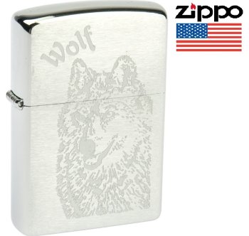 Зажигалка Zippo 200 Wolf