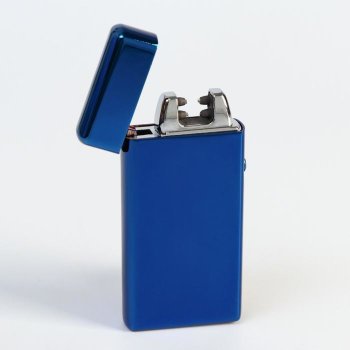 Дуговая USB зажигалка "Blue"
