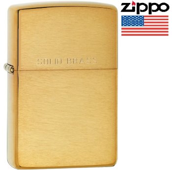 Зажигалка Zippo 204 Brushed Brass