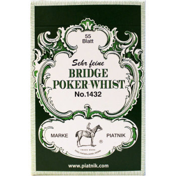 Игральные карты "Bridge Poker Whist" (Piatnik, Австрия, 55 карт)