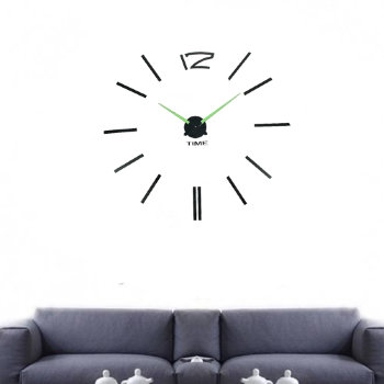 Настенные часы-наклейка "Time"