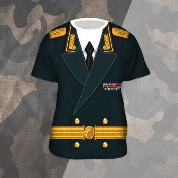 Мужская футболка "Генерал-майор" (размер 48)