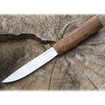 Разделочный нож "Якутский" с кожаными ножнами (Кизляр)