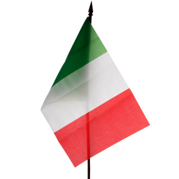 Настольный флаг Италии (22 х 14 см)