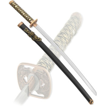 Самурайский меч катана с рукоятью змеиной расцветки (98 см)