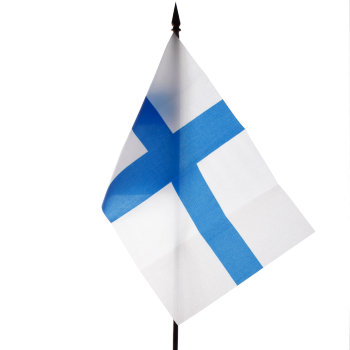 Настольный флаг Финляндии (22 х 14 см)
