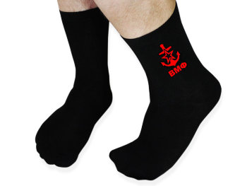 Мужские носки "ВМФ" (размер 41-44)