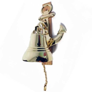 Валдайский колокольчик №7 с креплением в виде якоря (d-8 см)