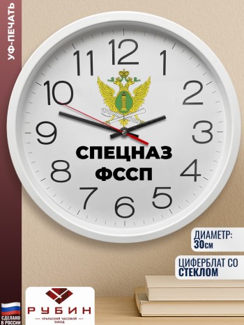 Настенные часы "Спецназ ФССП"