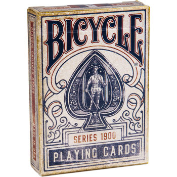 Игральные карты "Bicycle 1900 Vintage" (USPCC, США, 54 карты)