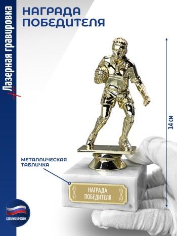 Статуэтка Регби "Награда победителя" (14 см)