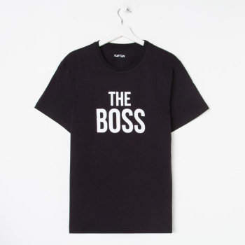 Мужская футболка "The Boss" (размер 54)