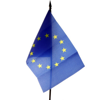 Настольный флаг Евросоюза (22 х 14 см)
