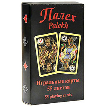 Коллекционные игральные карты в стиле Палех (Piatnik, Австрия, 55 карт)