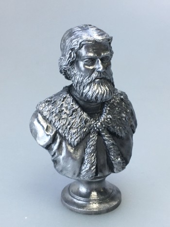 Бюст Ивана III, олово (10,5 см)