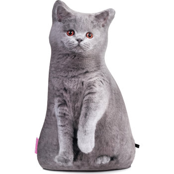 Подушка-игрушка "Британский кот" (40 х 23 х 10 см)